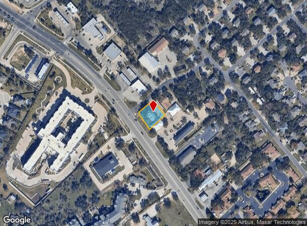 3737 Williams Dr, Georgetown, TX Parcel Map