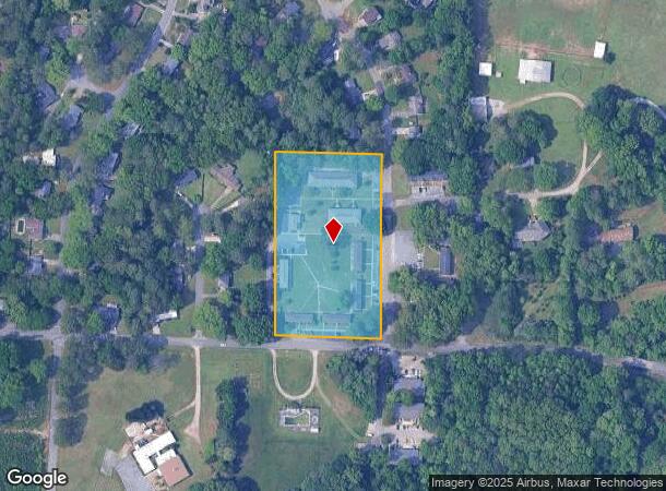  170 Town Ln, Montevallo, AL Parcel Map