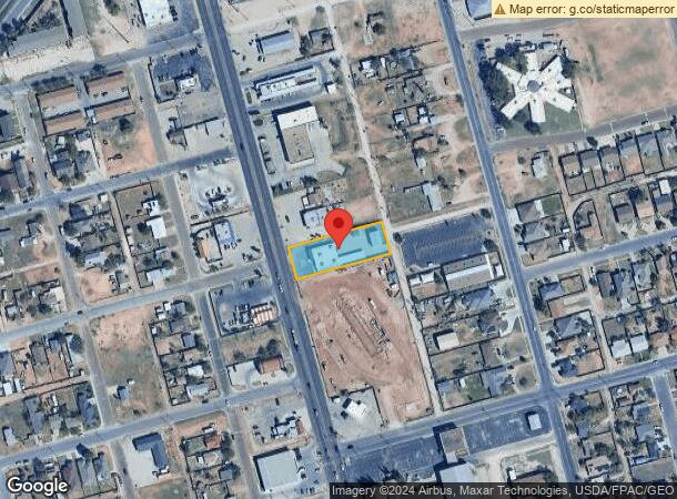  1910 N Big Spring St, Midland, TX Parcel Map