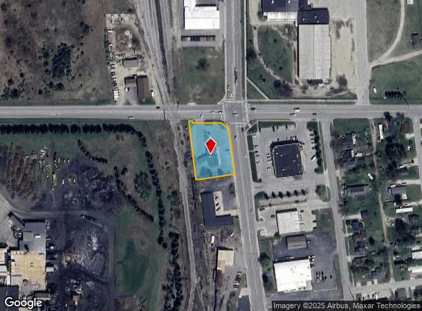  1219 N Mitchell St, Cadillac, MI Parcel Map