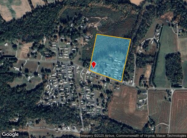 2521 Suburban Rd, Lynchburg, VA Parcel Map