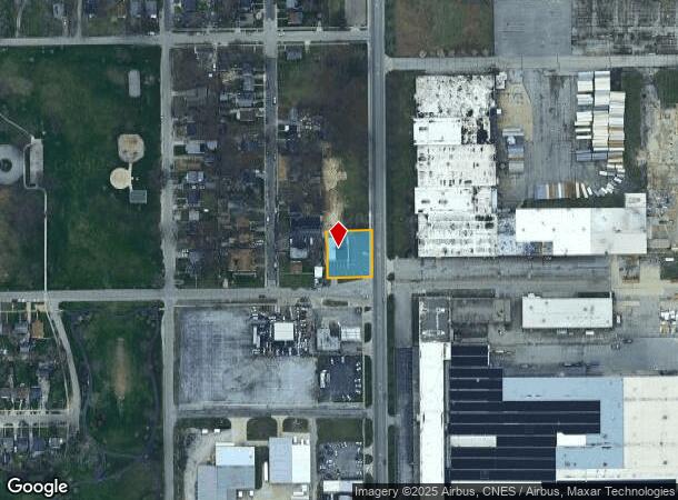 2424 S Coliseum Blvd, Fort Wayne, IN Parcel Map