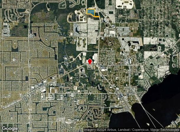  16701 N Cleveland Ave, North Fort Myers, FL Parcel Map