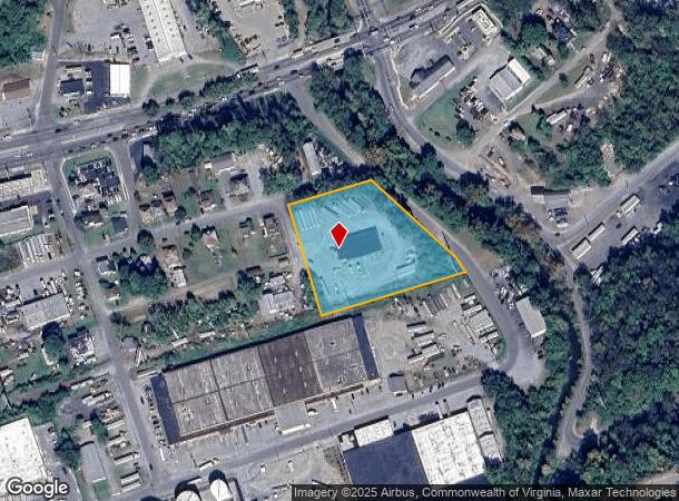 1007 Cherokee St Ne, Roanoke, VA Parcel Map