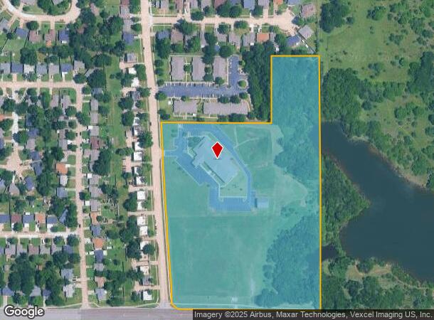  1777 E Robinson St, Norman, OK Parcel Map