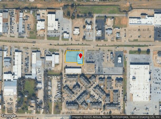 1900 W Pioneer Pky, Arlington, TX Parcel Map
