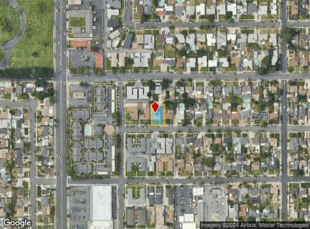  1012 W F St, Ontario, CA Parcel Map