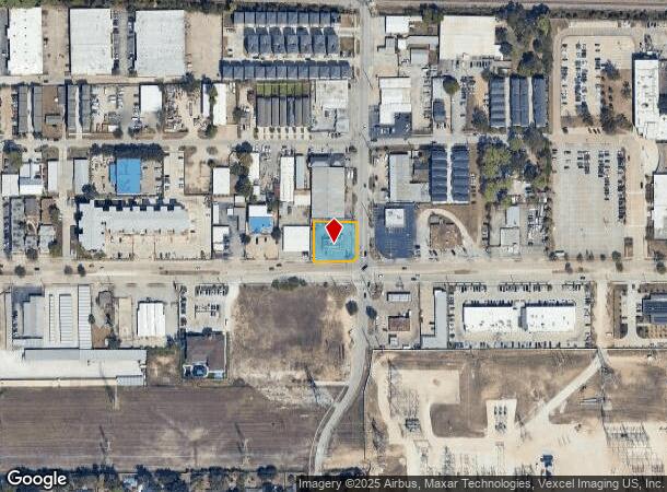  2100 W 34Th St, Houston, TX Parcel Map