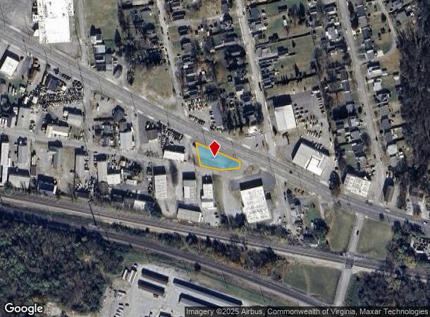  602 W 4Th St, Salem, VA Parcel Map