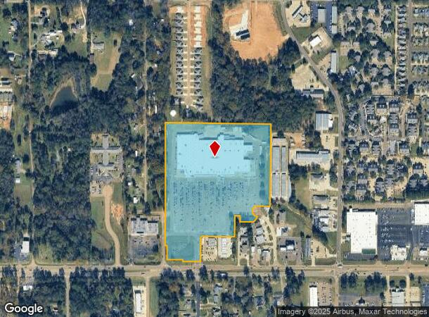 5520 Highway 80 E, Pearl, MS Parcel Map