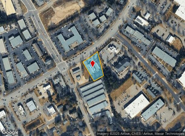  1925 S Main St, Wake Forest, NC Parcel Map