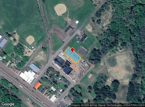  4946 S Village Rd, Poplar, WI Parcel Map