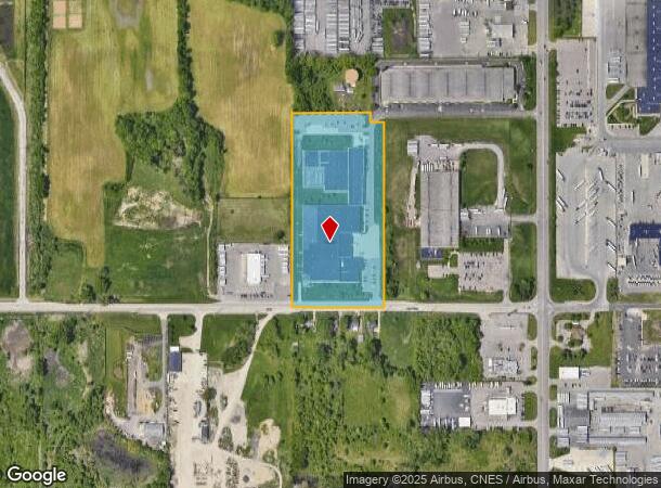  6642 Millett Hwy, Lansing, MI Parcel Map