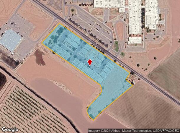  13850 Socorro Rd, San Elizario, TX Parcel Map