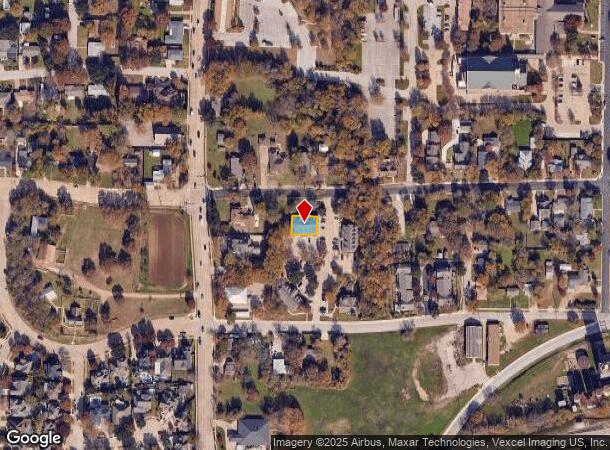 625 W College St, Grapevine, TX Parcel Map