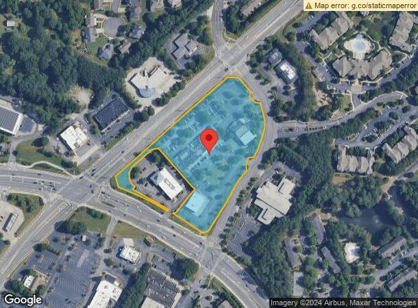  11705 Jones Bridge Rd, Alpharetta, GA Parcel Map