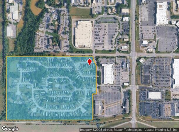 3323 Iowa St, Lawrence, KS Parcel Map