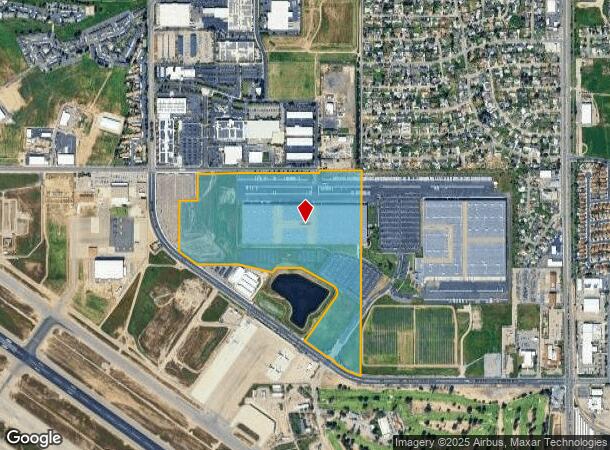 3685 Gap Dr, Fresno, CA Parcel Map