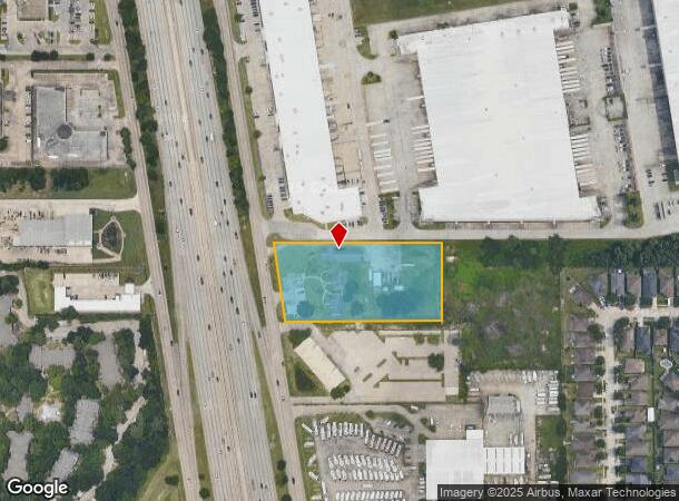  14504 North Fwy, Houston, TX Parcel Map