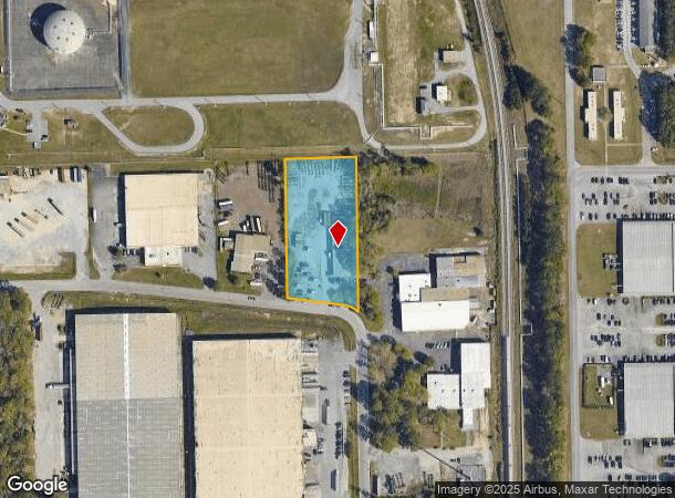 913 Commerce Cir, Hanahan, SC Parcel Map