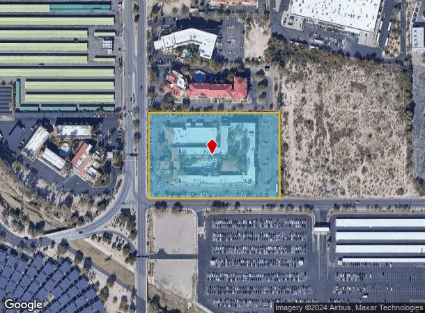  7051 S Tucson Blvd, Tucson, AZ Parcel Map