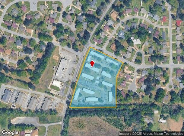 4001 Old Warren Rd, Pine Bluff, AR Parcel Map