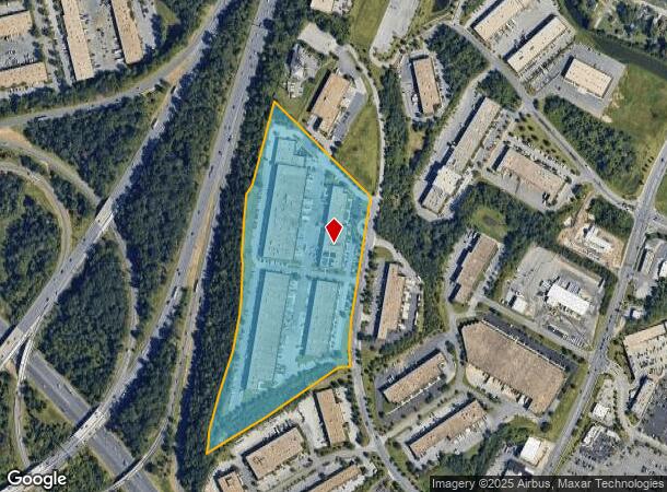  3600 Commerce Dr, Halethorpe, MD Parcel Map