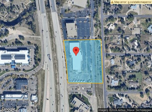  7250 Campus Dr, Colorado Springs, CO Parcel Map