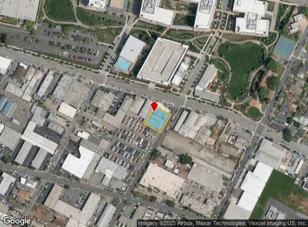 891 Barron Ave, Redwood City, CA Parcel Map