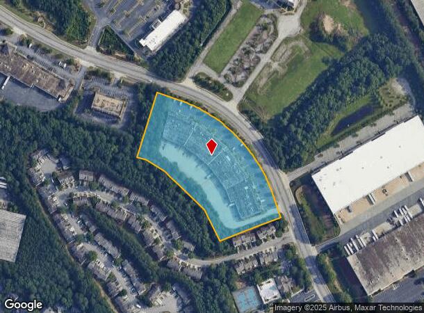  2670 N Berkeley Lake Rd Nw, Duluth, GA Parcel Map
