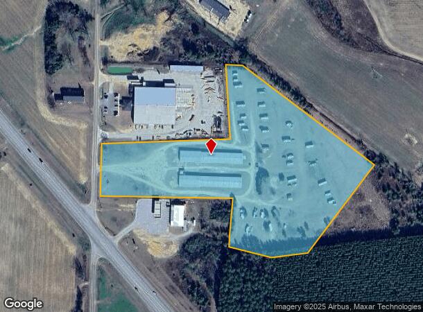 8109 Albany Hwy, Dawson, GA Parcel Map