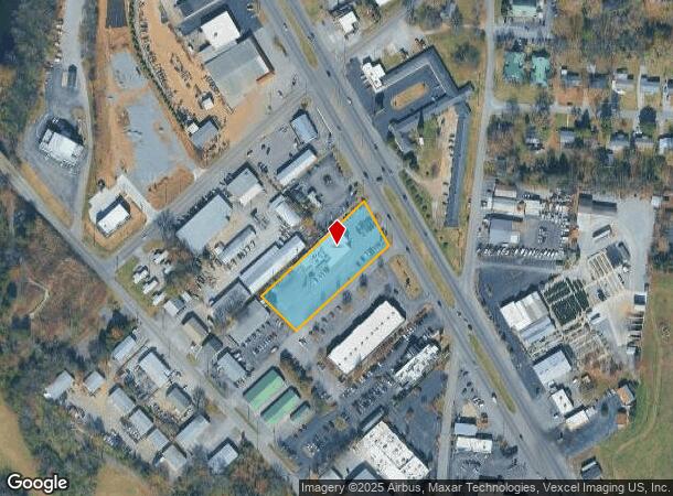  1145 Nw Broad St, Murfreesboro, TN Parcel Map