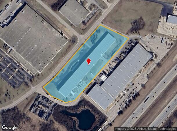 2001 Commerce Center Dr, Franklin, OH Parcel Map