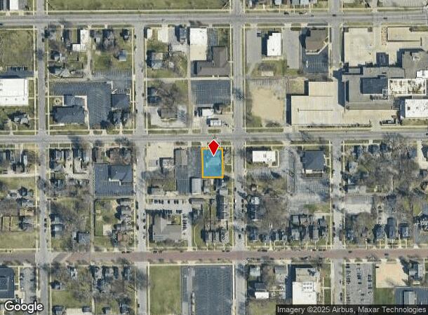  820 E Colfax Ave, South Bend, IN Parcel Map