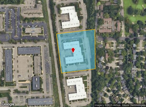  1400 Eisenhower Pl, Ann Arbor, MI Parcel Map