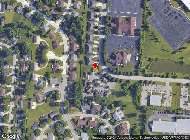  4601 Presidential Way, Dayton, OH Parcel Map