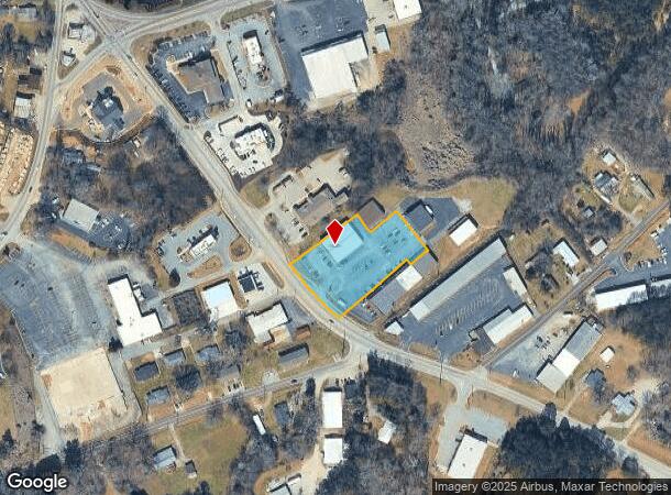  105 Clarkesville Plz, Clarkesville, GA Parcel Map