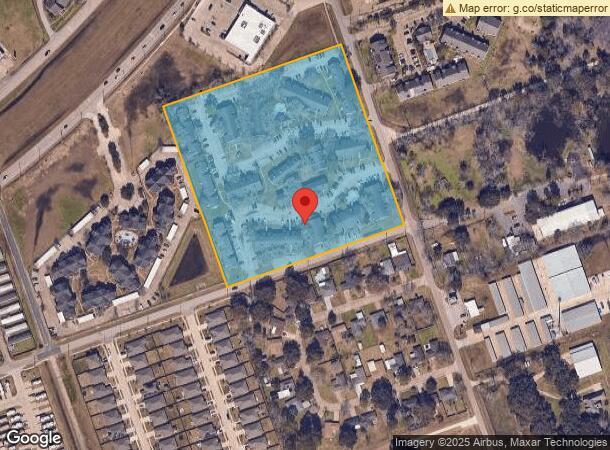  2500 Fairway Dr, Alvin, TX Parcel Map