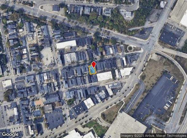  525 E 13Th St, Cincinnati, OH Parcel Map
