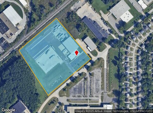  24881 Rockwell Dr, Euclid, OH Parcel Map