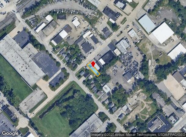 28970 Anderson Rd, Wickliffe, OH Parcel Map