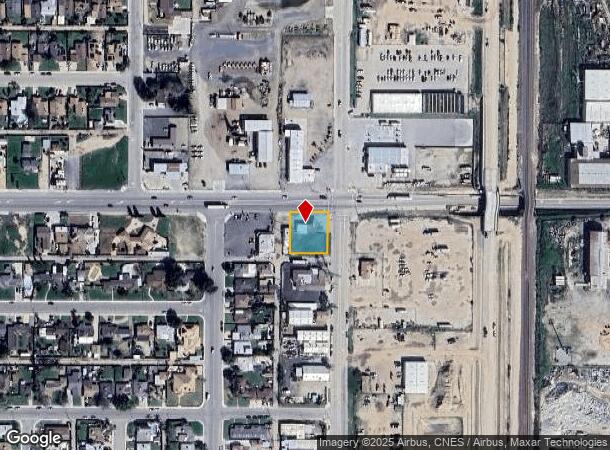  117 F St, Wasco, CA Parcel Map