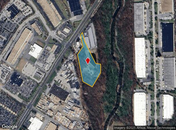 9205 Washington Blvd N, Laurel, MD Parcel Map