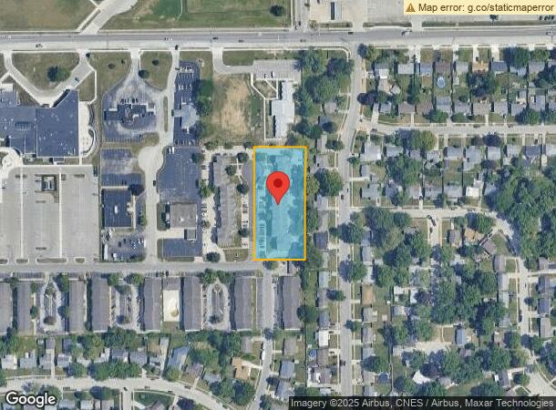  2301 Osage Ct, Lafayette, IN Parcel Map