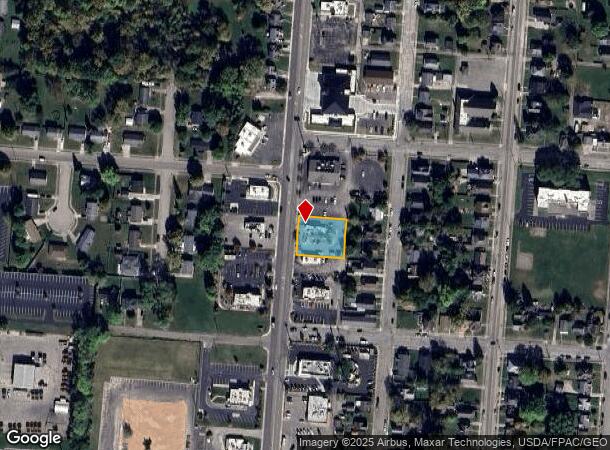 2122 S Limestone St, Springfield, OH Parcel Map