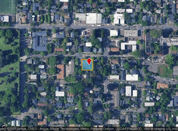  604 Se 28Th Ave, Portland, OR Parcel Map