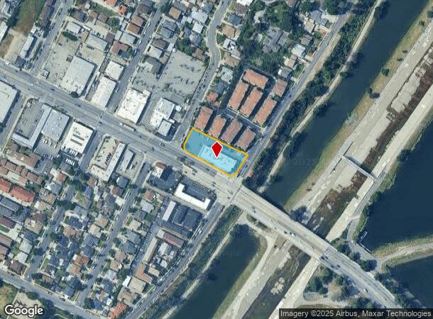 100 Washington Blvd, Montebello, CA Parcel Map