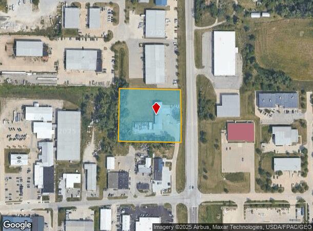 6440 6Th St Sw, Cedar Rapids, IA Parcel Map