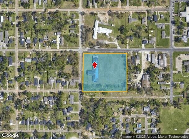 1017 6Th Ave, Lake Charles, LA Parcel Map
