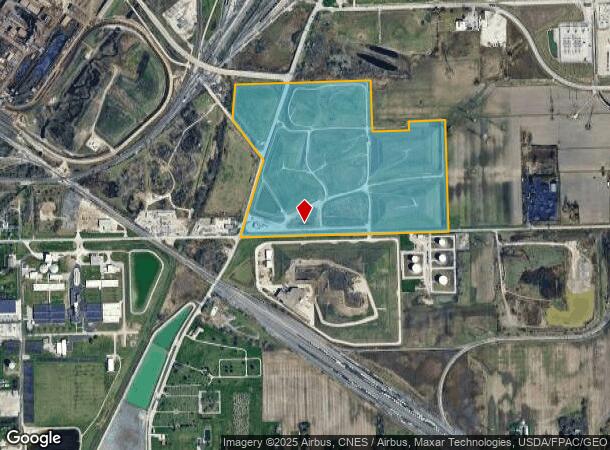  876 Otter Creek Rd, Oregon, OH Parcel Map